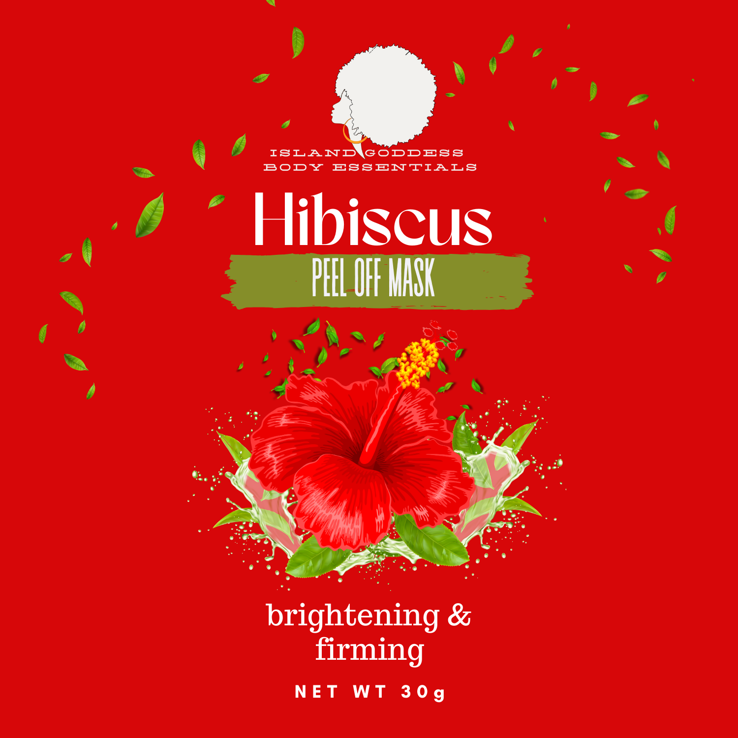 Hibiscus Peel Off Mask