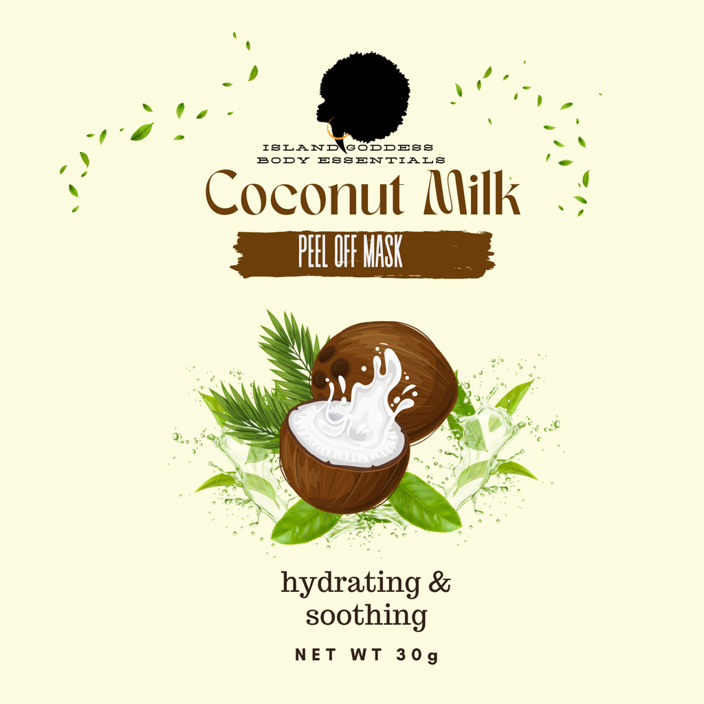 Coconut Milk Peel Off Masks