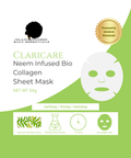CLARICARE Neem Infused Bio Collagen Sheet Mask