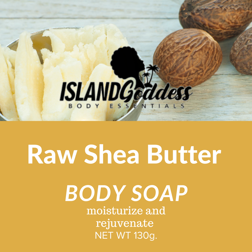 Raw Shea Butter Body Soap – Deeply Moisturizing Body Bar
