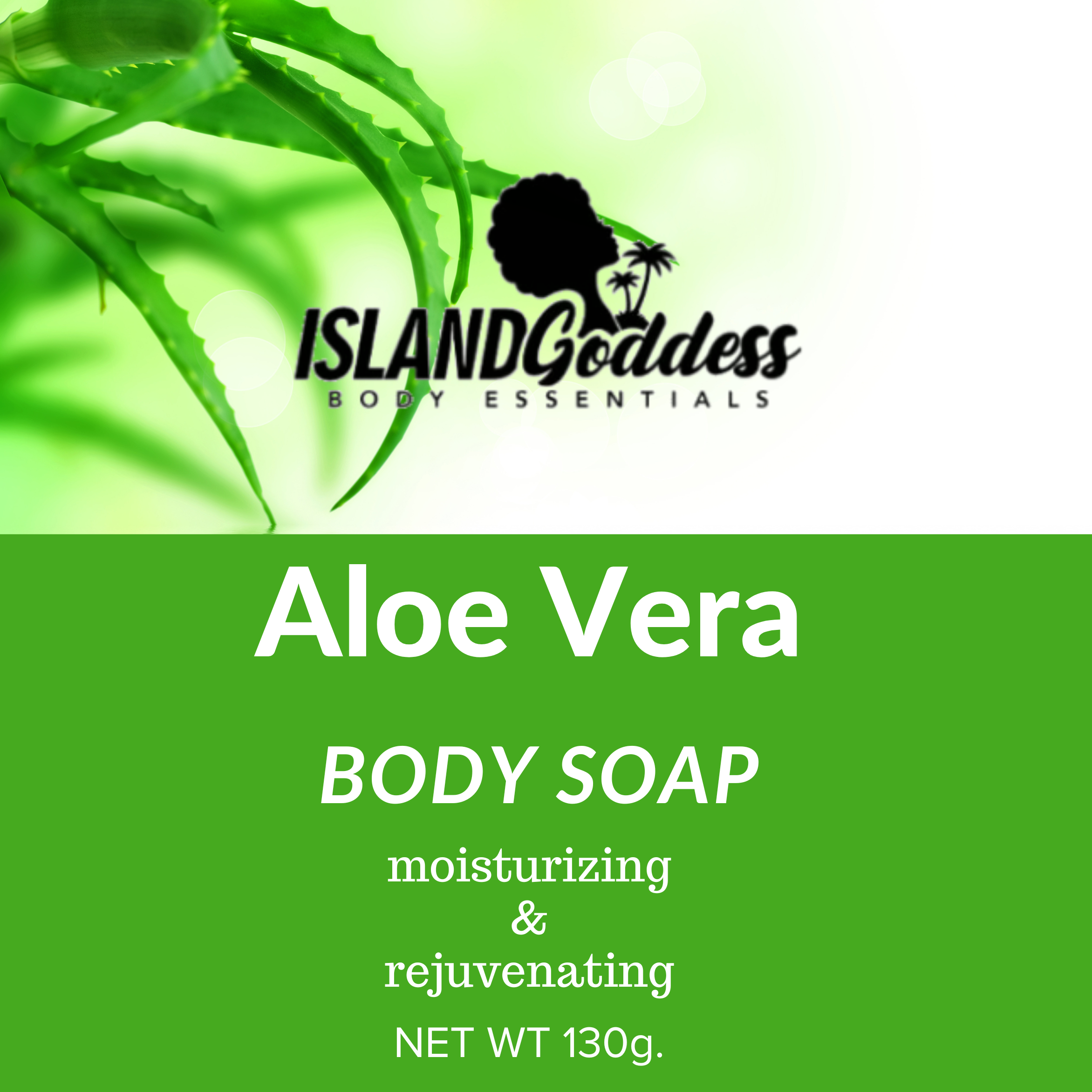Aloe Vera Body Soap – Gentle & Hydrating Botanical Body Bar