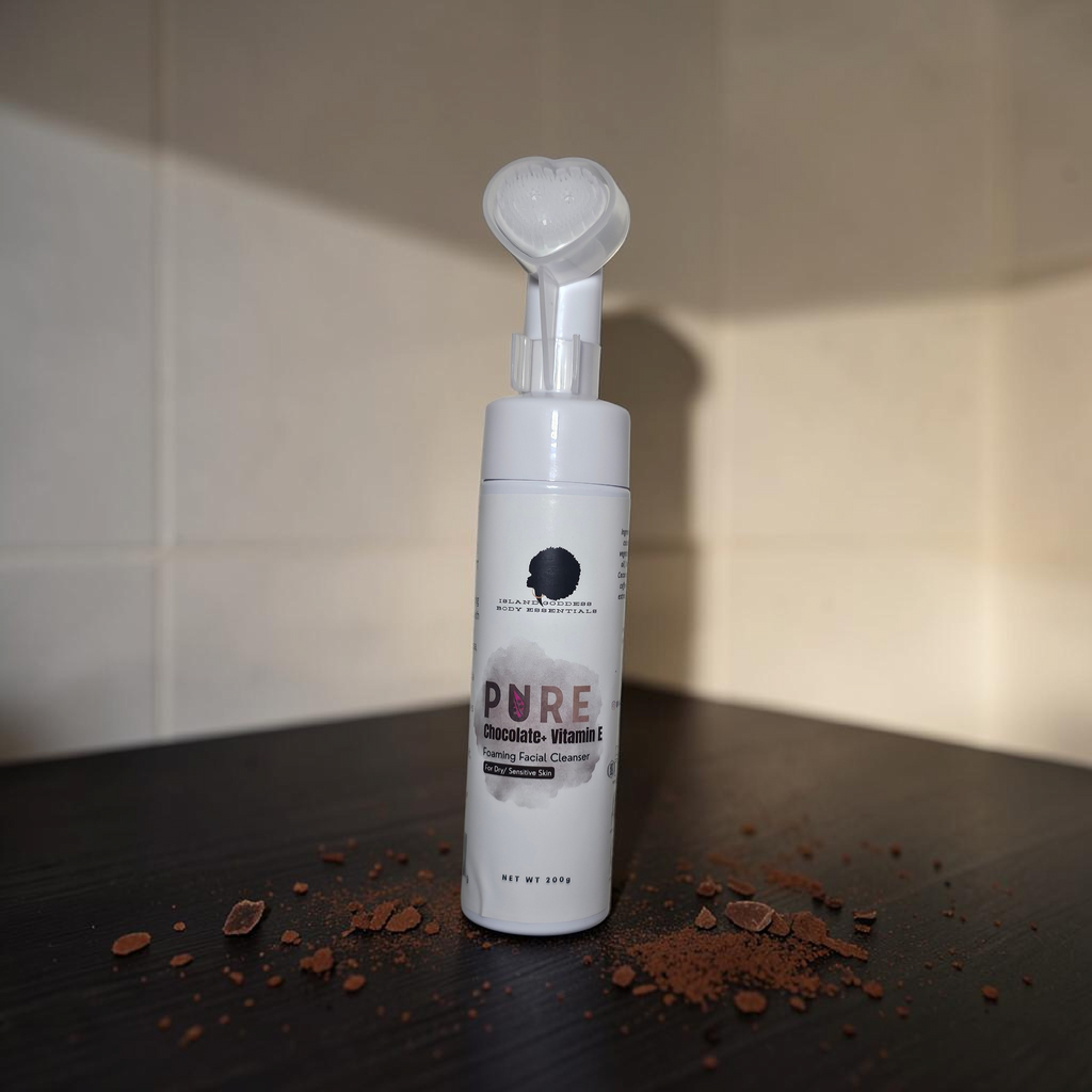 Pure Chocolate+ Vitamin E Foaming Facial Cleanser