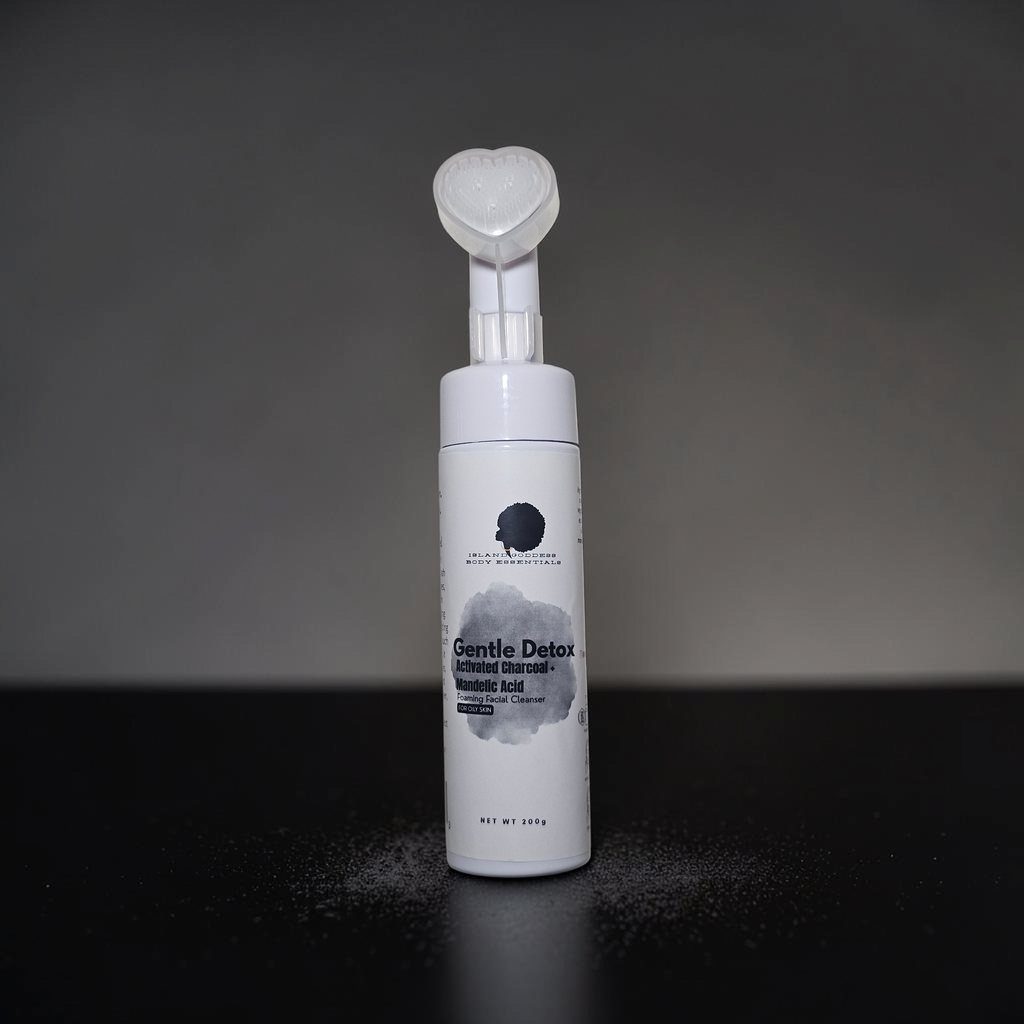 Gentle Detox Activated Charcoal+ Mandelic Acid Foaming Facial Wash