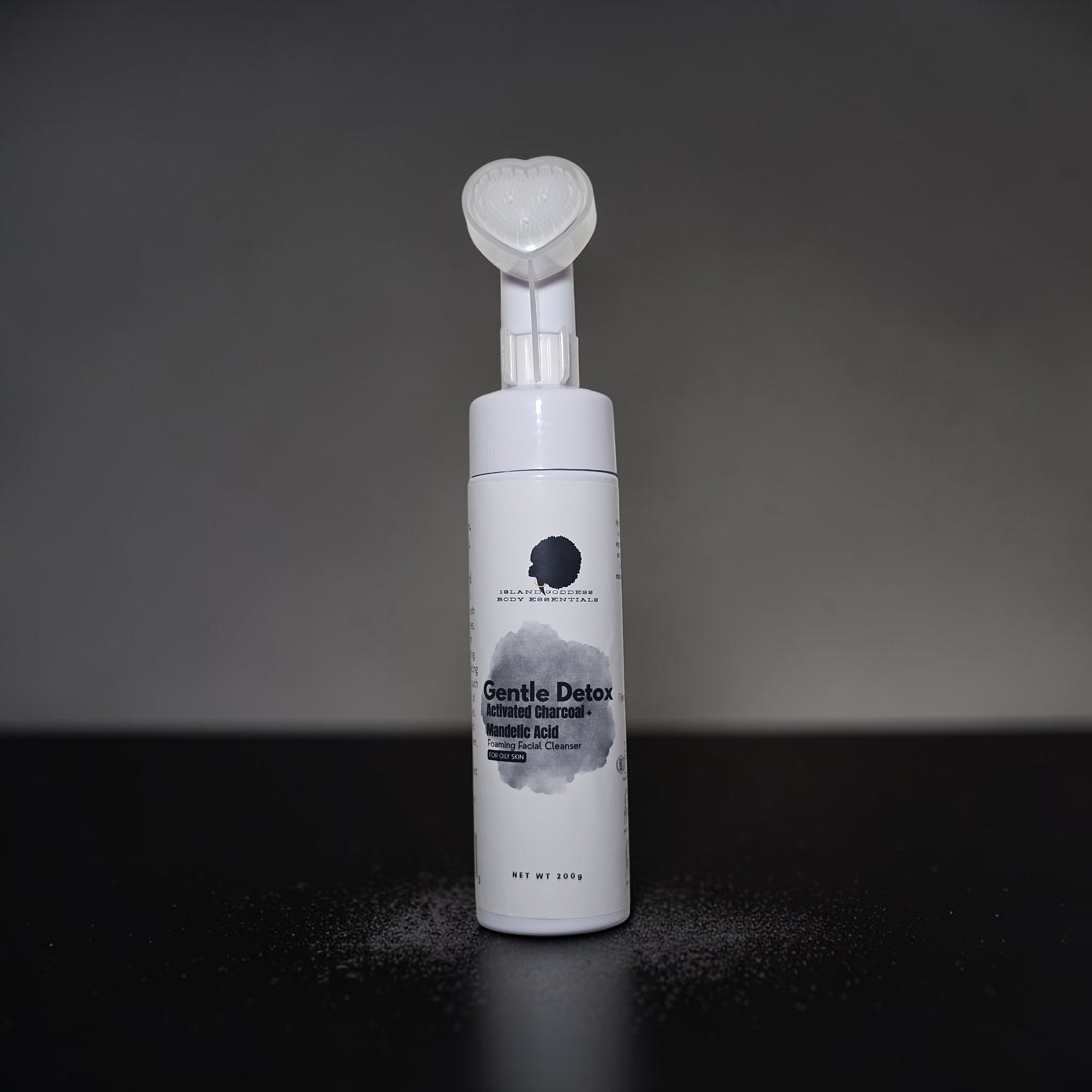 Gentle Detox Activated Charcoal+ Mandelic Acid Foaming Facial Wash