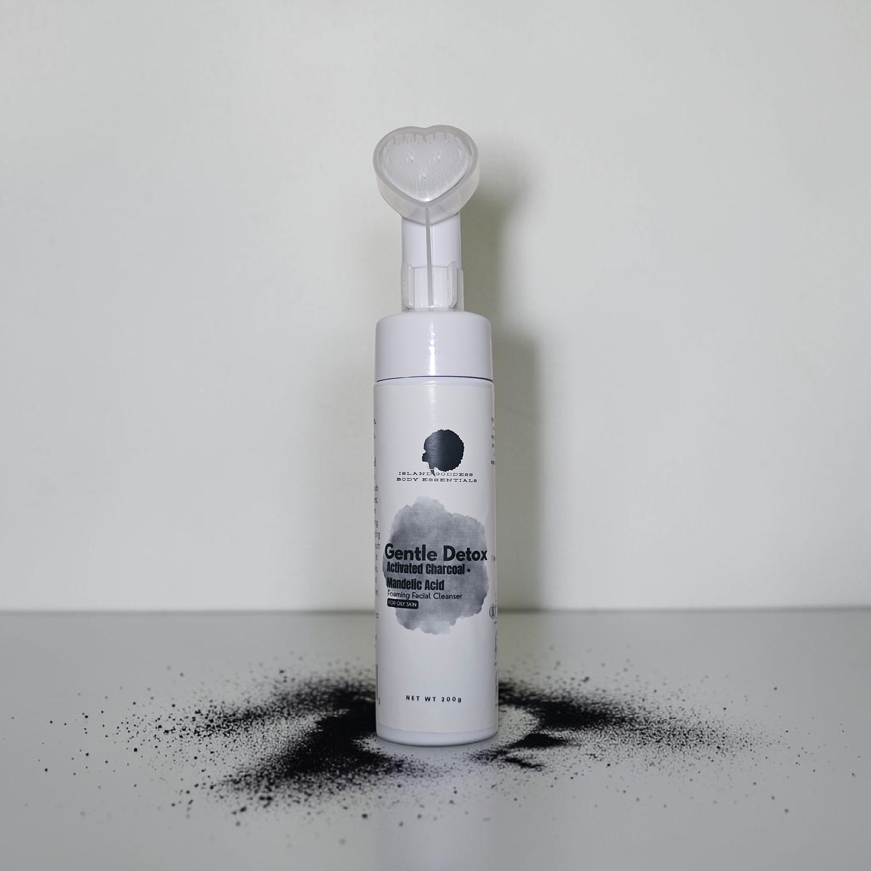 Gentle Detox Activated Charcoal+ Mandelic Acid Foaming Facial Wash
