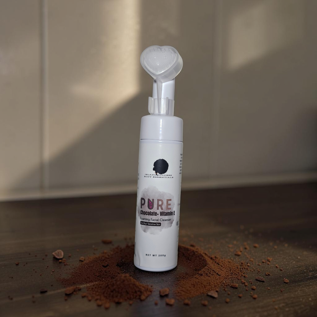 Pure Chocolate+ Vitamin E Foaming Facial Cleanser