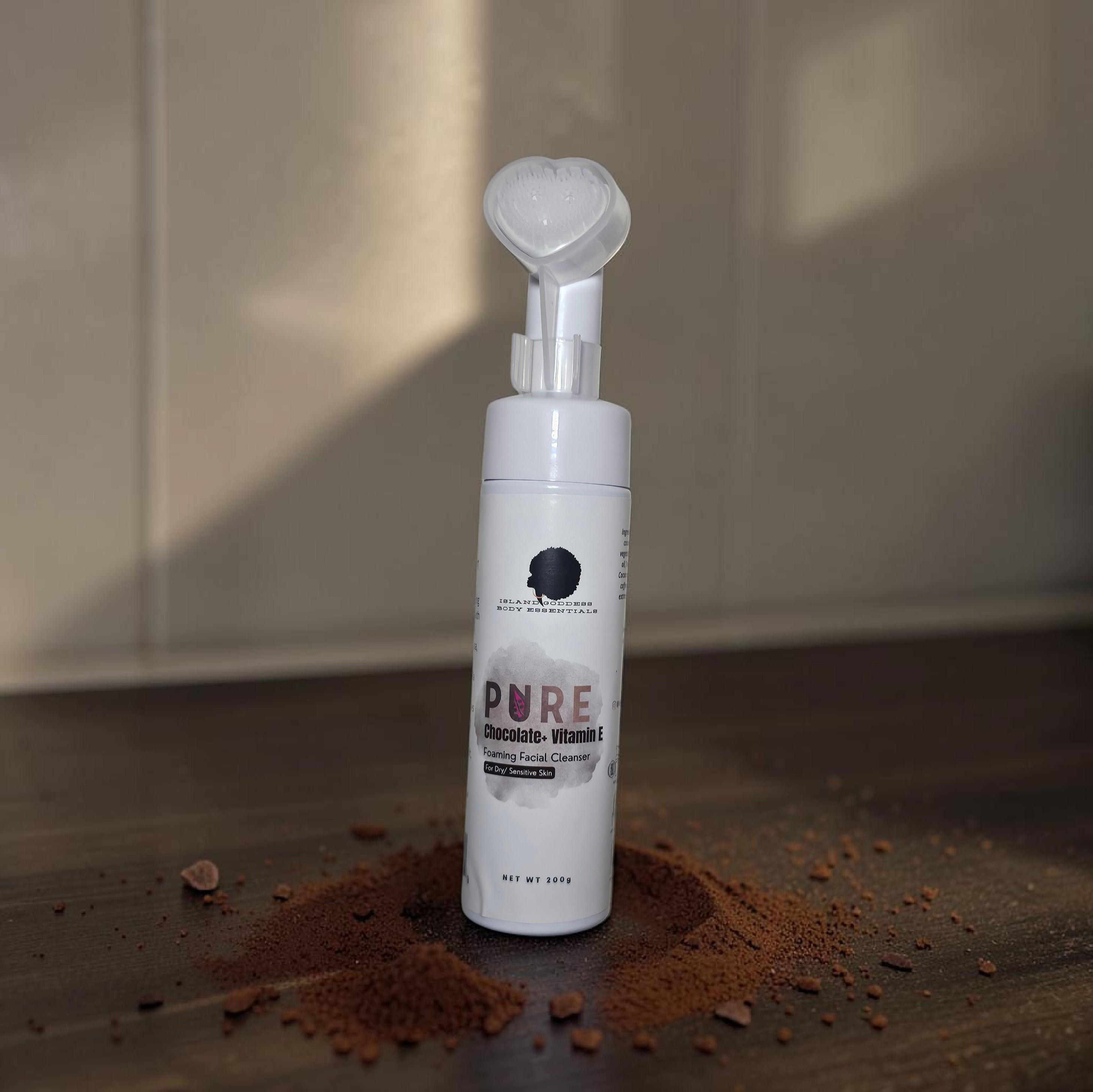 Pure Chocolate+ Vitamin E Foaming Facial Cleanser